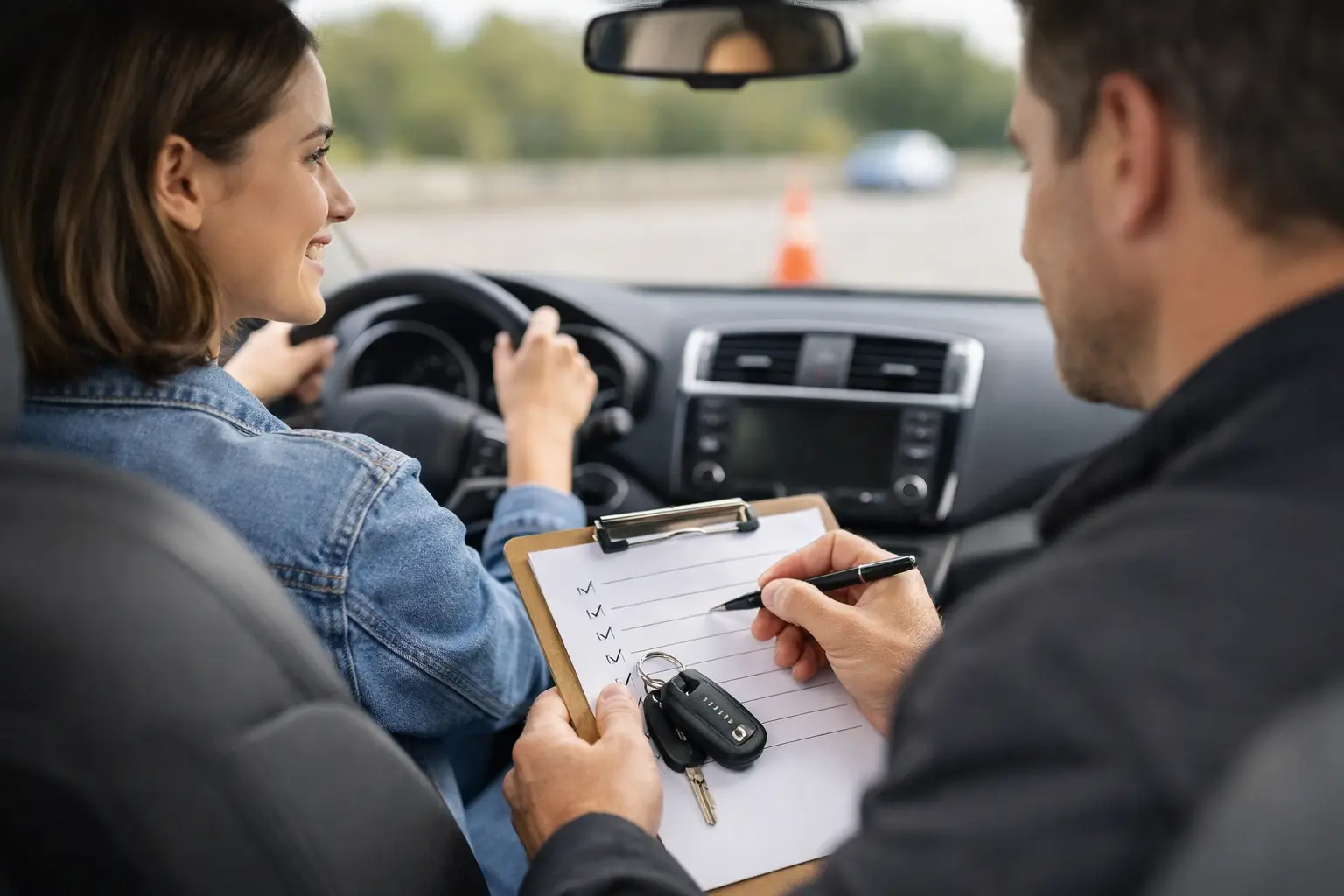 First Driving Lesson Checklist for New Learners